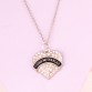 1*1 inch 10pcs a lot big size hearts I Love My HARLEY crystal heart pendant necklace Thumb Jewelry Gift