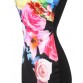 2017 New vestido tunic femme Women Wrap Ladies Office dress Summer Party Elegant Vintage Floral Print Bodycon Work Pencil Dress32772799024