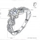 2018 Top Fashion Silver 925 Jewelry Ring Bridal Engagement Band Diamond Rings Fine Jewelry