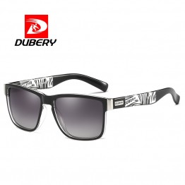 DUBERY Square Polarized Sunglasses Men Sports Style Sun Glasses HD Driving Goggles Polaroid Lens Eyewear Male Gafas de sol R8881