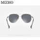 MIZHO Hot Elastic Support Leg Classic Aviation Metal Sunglasses Men Polarized UV400 Protector Drivers Car Sunglasses For Women