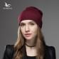 Mosnow 2016 New Solid Wool Winter Hats For Women Asymmetrical Knitted Vogue Brand Casual Warm Hat Female Skullies Beanies