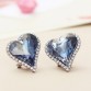 Neoglory Austria Crystal & Auden Rhinestone Stud Earrings Romantic Love Heart Design Alloy Platinum Plated For Sale Elegant Gift2006741928