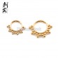New Arrival Brass Indian Tribal Septum Clicker Indian Septum Piercing Nose Rings Lot of 10pcs32793508043