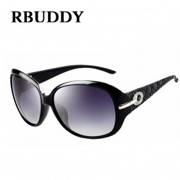 RBUDDY New Brand Sunglasses Women 2017 Elegant Rhinestone Ladies Sun Glasses Female Sunglasses Oculos De Sol Shades Case UV400