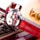 SINOBI New Chinese Women Watches For Plum Flower Female Red Leather Fashion Wristwatches Ladies Waterproof Clock Relojes Mujer