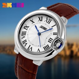 SKMEI Brand Luxury High quality Quartz Leather Wrist Bracelet Fashion Women Watch Ladies Wristwatch relojes mujer montre femme