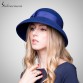 Sedancasesa 100% Australian Wool Fedora Hat bowknot Noble Bowler Hats For Women Wide Brim Formal Church Cloche Hat FW149001B