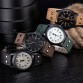 fashion New Arrival Vintage Classic Men's Date Leather Strap watches Sport Quartz Watch Military brand Wristwatch