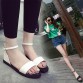 women shoes Gladiator sandals 2016 summer style flat heel soft leather casual ladies sandalias fashion brand beach sandals